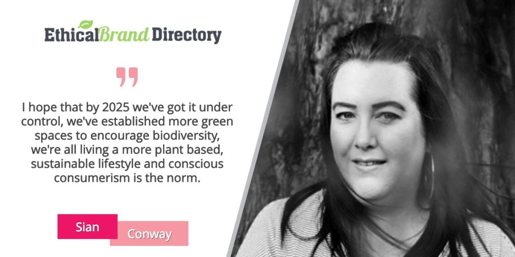Sian Conway Speaker at Going Green 2019
