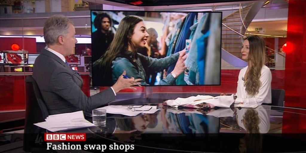 Ethical Brand Directory BLOG Roberta Lee on BBC News Discussing Clothing Swaps