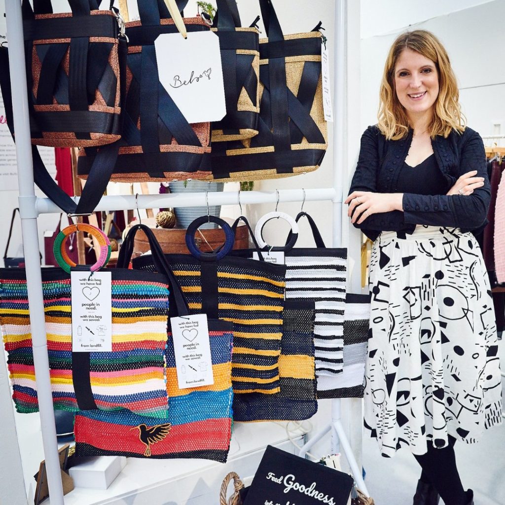 Charlotte Bingham-Wallis | Founder of From Belo | Ethical Handbag Brand | Upcycled Tote and Handbags