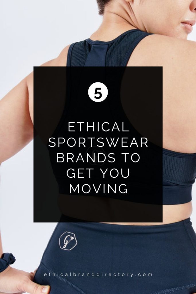 Carbon Sports Bra in Black, GNGR Bees 5 Ethical Activewear Brands to get you moving