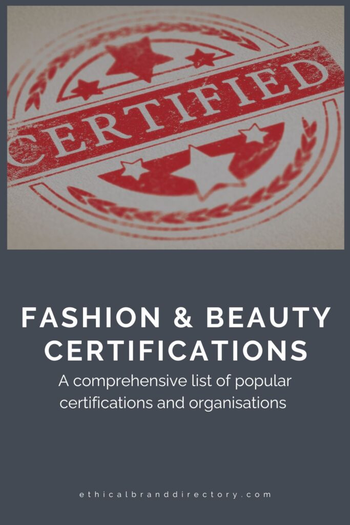 Certified logo | fashion and beauty brands 