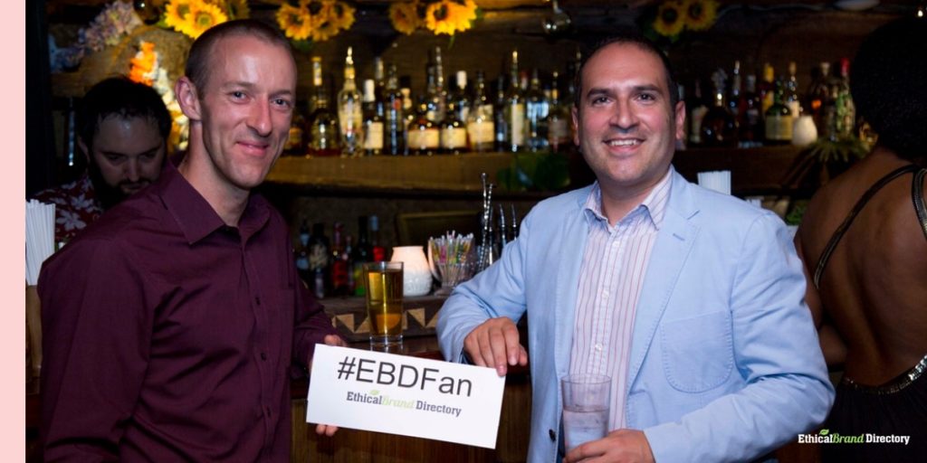 Guests at Mahiki holding an #EBDFan sign