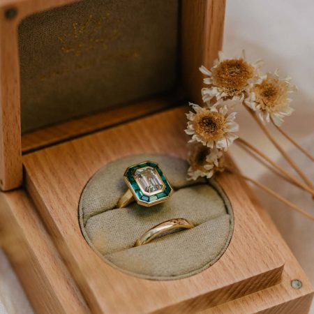 Ethica3 Ethical Logo | Lab-grown ethical diamonds | sustainable engagement rings and wedding bands | Green gemstone engagement ring