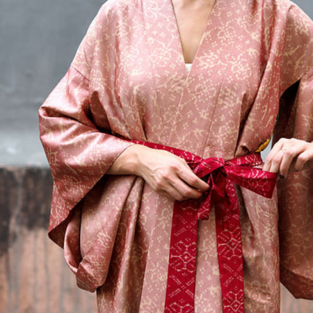 Jewelled Buddha Vintage sari kimono Jewelled Buddha Vintage sari kimono