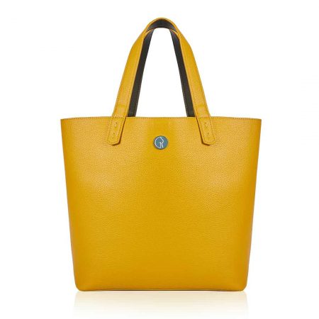 tote reversed green pepper and mustard tote reversed green pepper and mustard